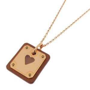 HERMES Rose Gold Necklace